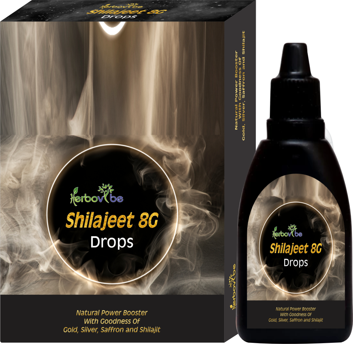 Herbovibe shilajit 8g drops