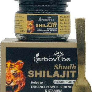 Herbovibe shudh shilajit resin image
