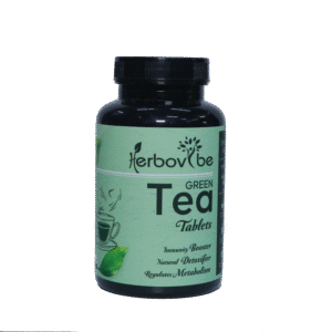 Herbovibe green tea tablets image