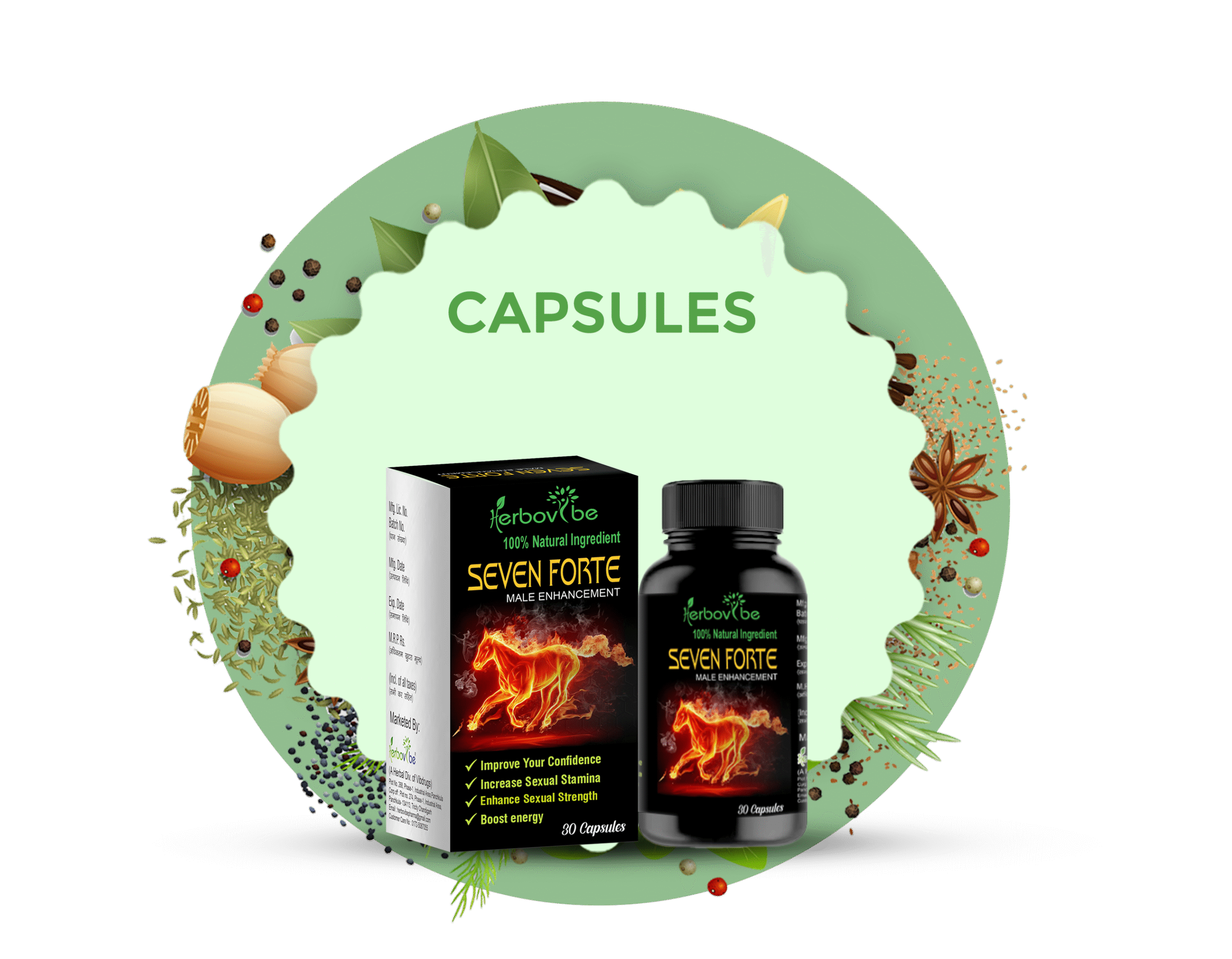 seven forte capsules image
