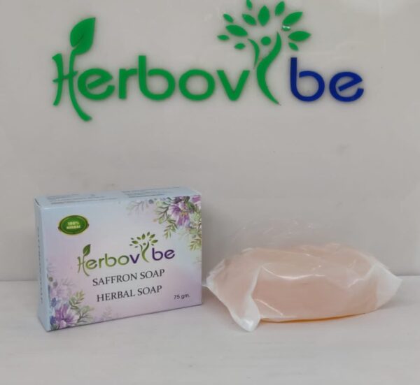 Saffron Herbal Soap image