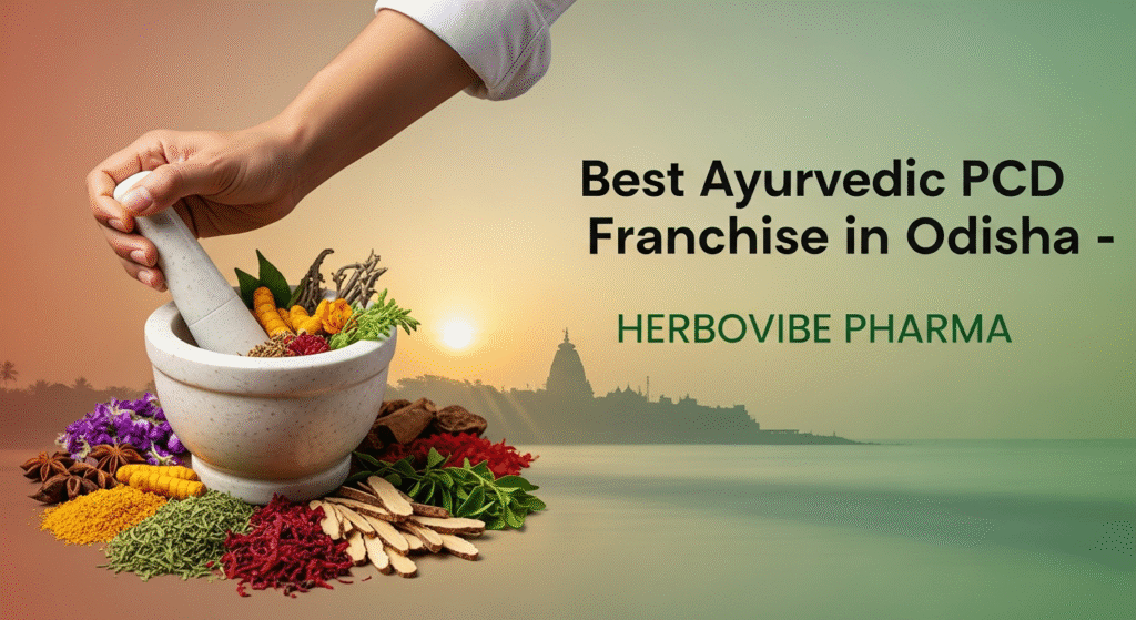 Best ayurvedic pcd franchise in odisha image